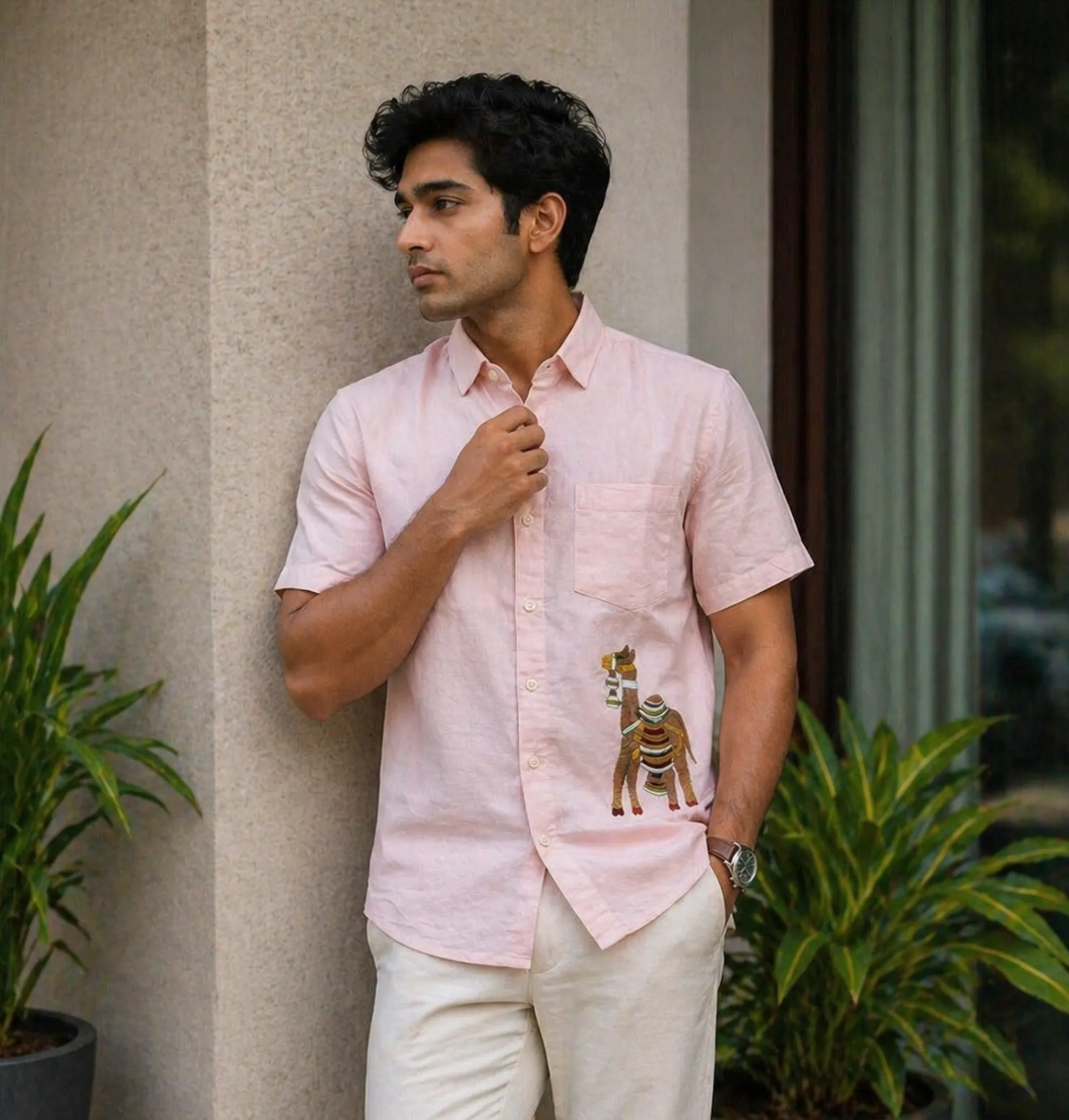 Menagerie Shirt · Pink